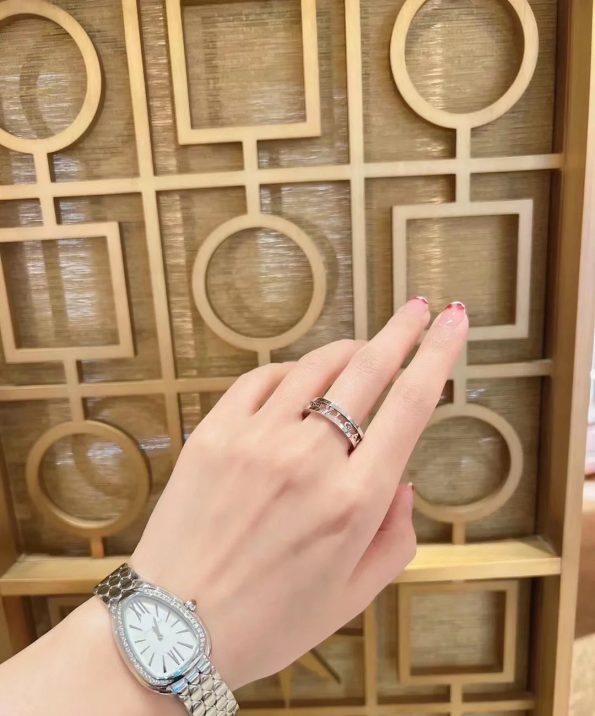 Bvlgari ZERO RING Dupe, Hollow Ring