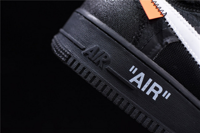 Off-White Nike Air Force 1 Low Black AO4606-001