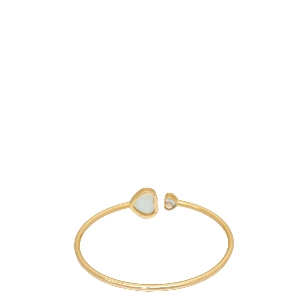 Chopard Ethical Rose Gold MOP Happy Hearts Bangle