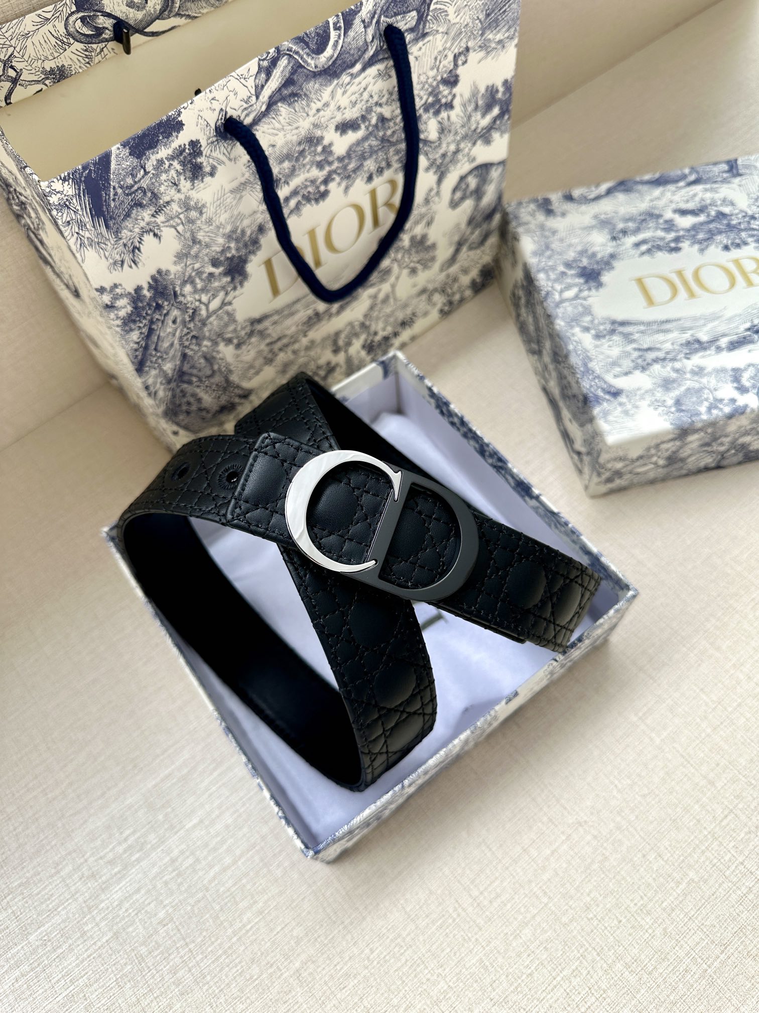 Dior Leather Belts 1:1 Mirror Version