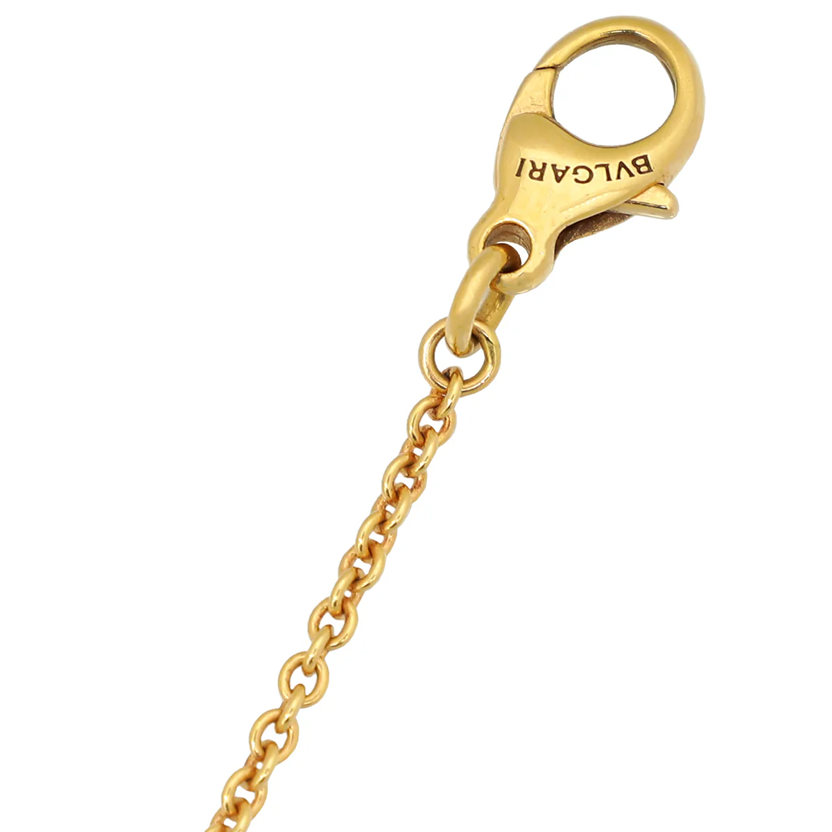 Bvlgari 18K Rose Gold Black Ceramic B.Zero1 Pendant Necklace