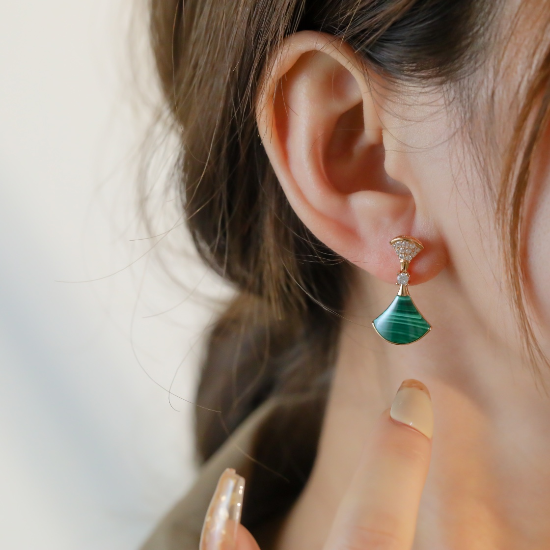 Bvlgari Dress Earrings with Diamonds