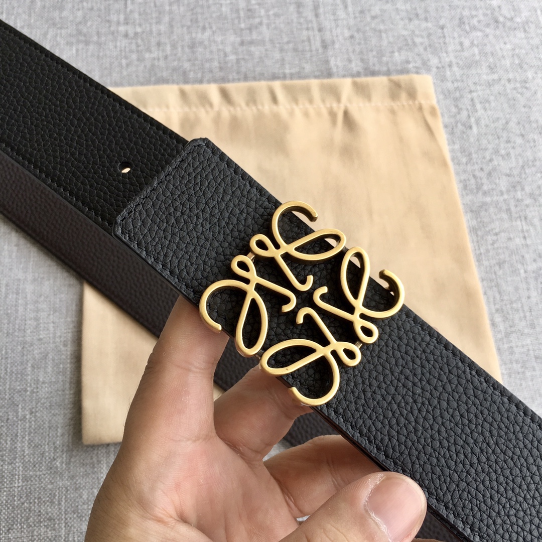 Loewe Leather Belts 1:1 Mirror Version