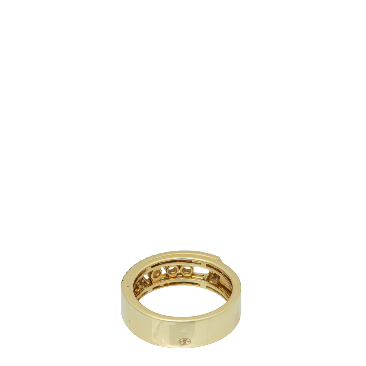 Messika 18K Yellow Gold Diamond Move Uno Pave Ring