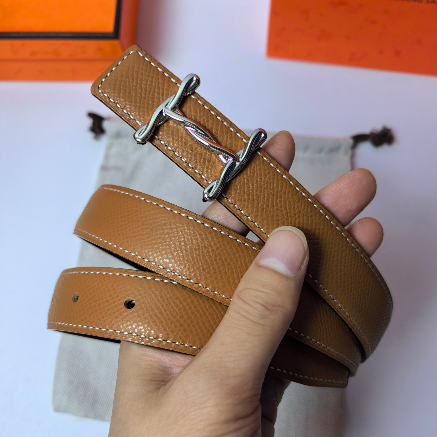 Hermes Leather Belts 1:1 Mirror Version