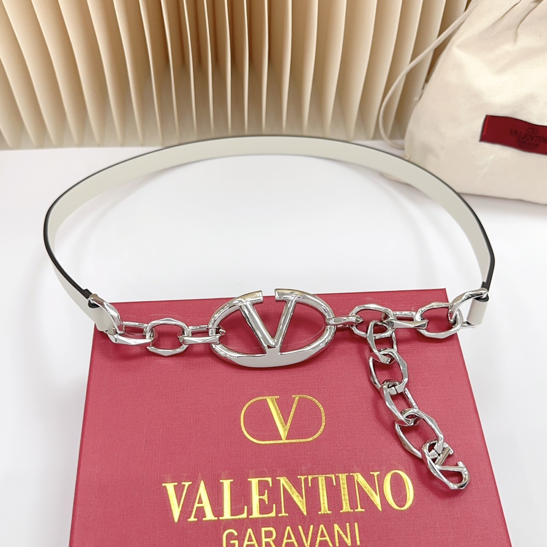 Valentino Leather Belts 1:1 Mirror Version