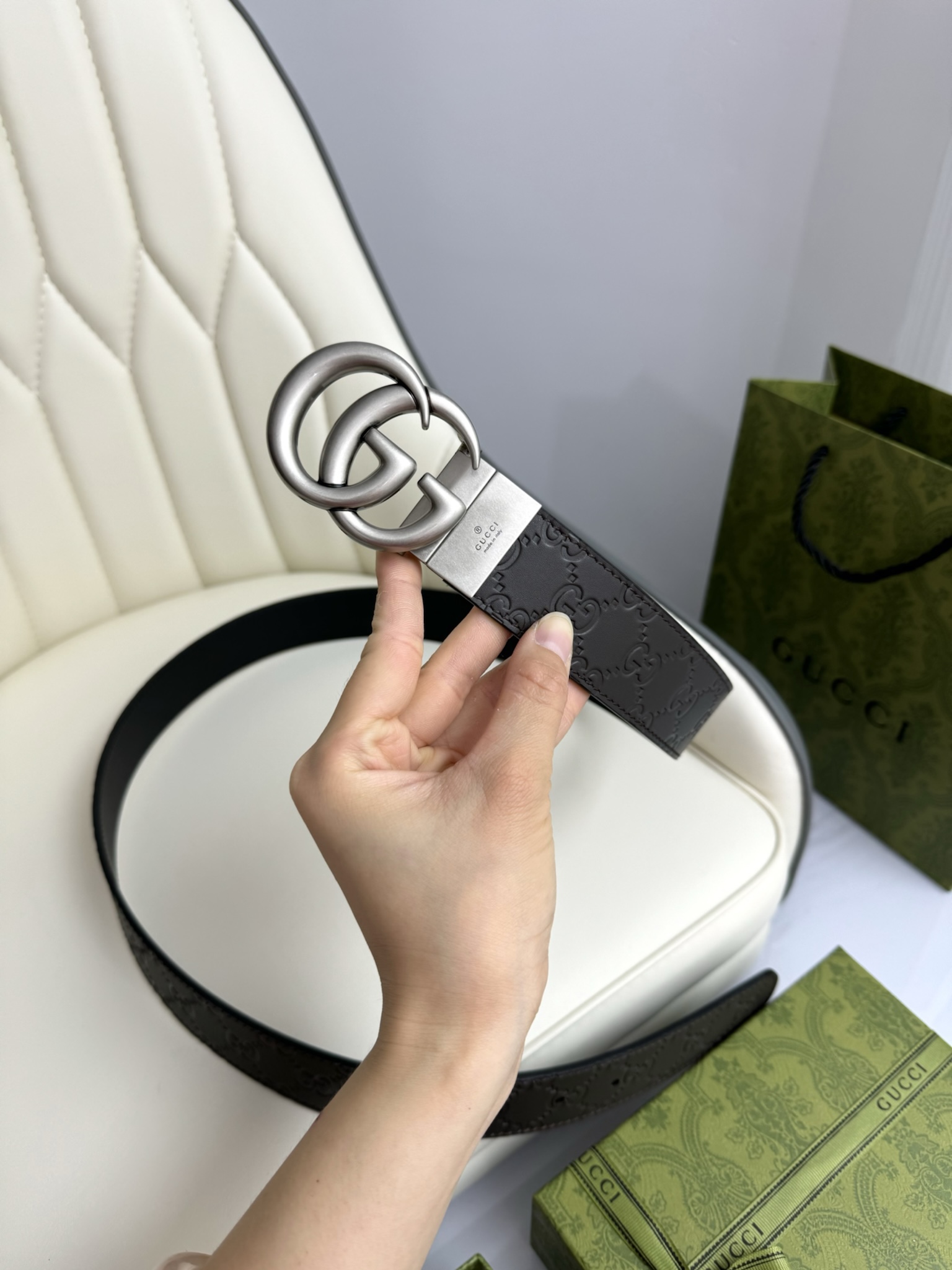 Gucci Leather Belts 1:1 Mirror Version