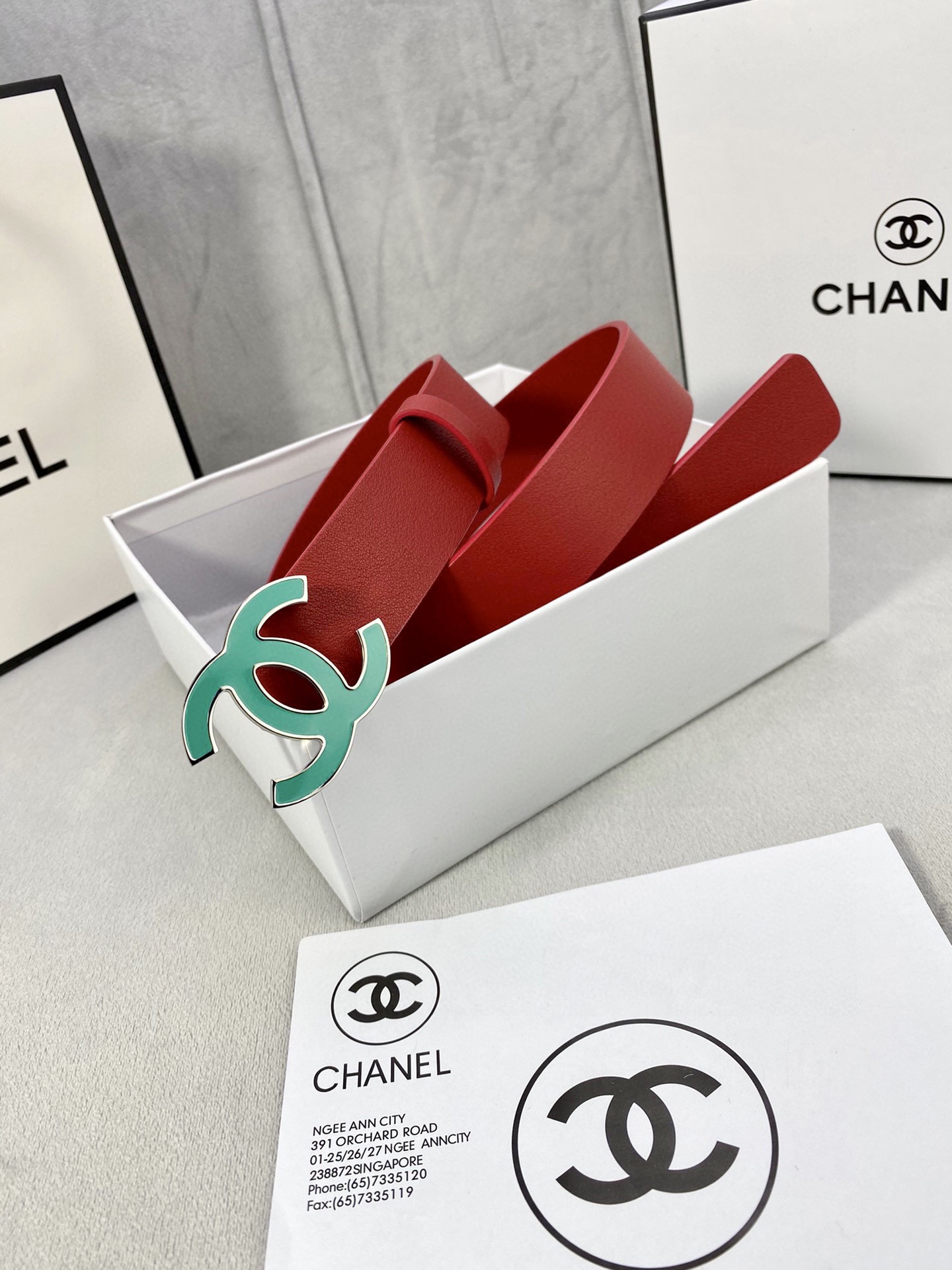 Chanel Leather Belts 1:1 Mirror Version