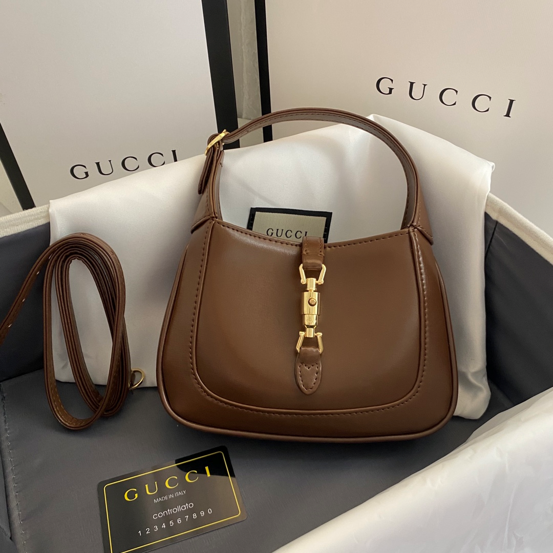 Gucci Jackie 1961 Half Moon Shoulder Bag(Replica)