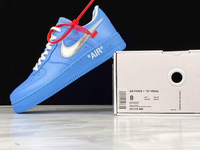 Off-White Nike Air Force 1 MCA Blue CI1173-400