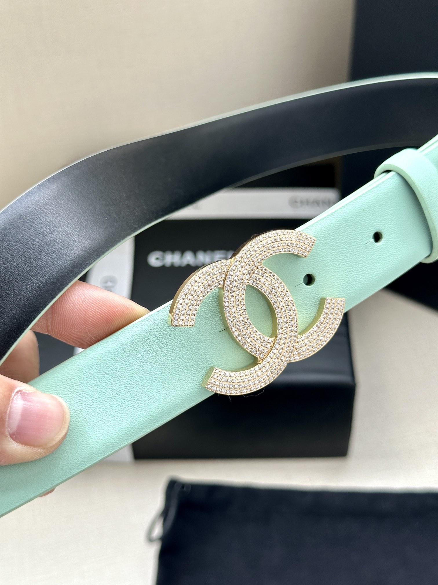 Chanel Leather Belts 1:1 Mirror Version