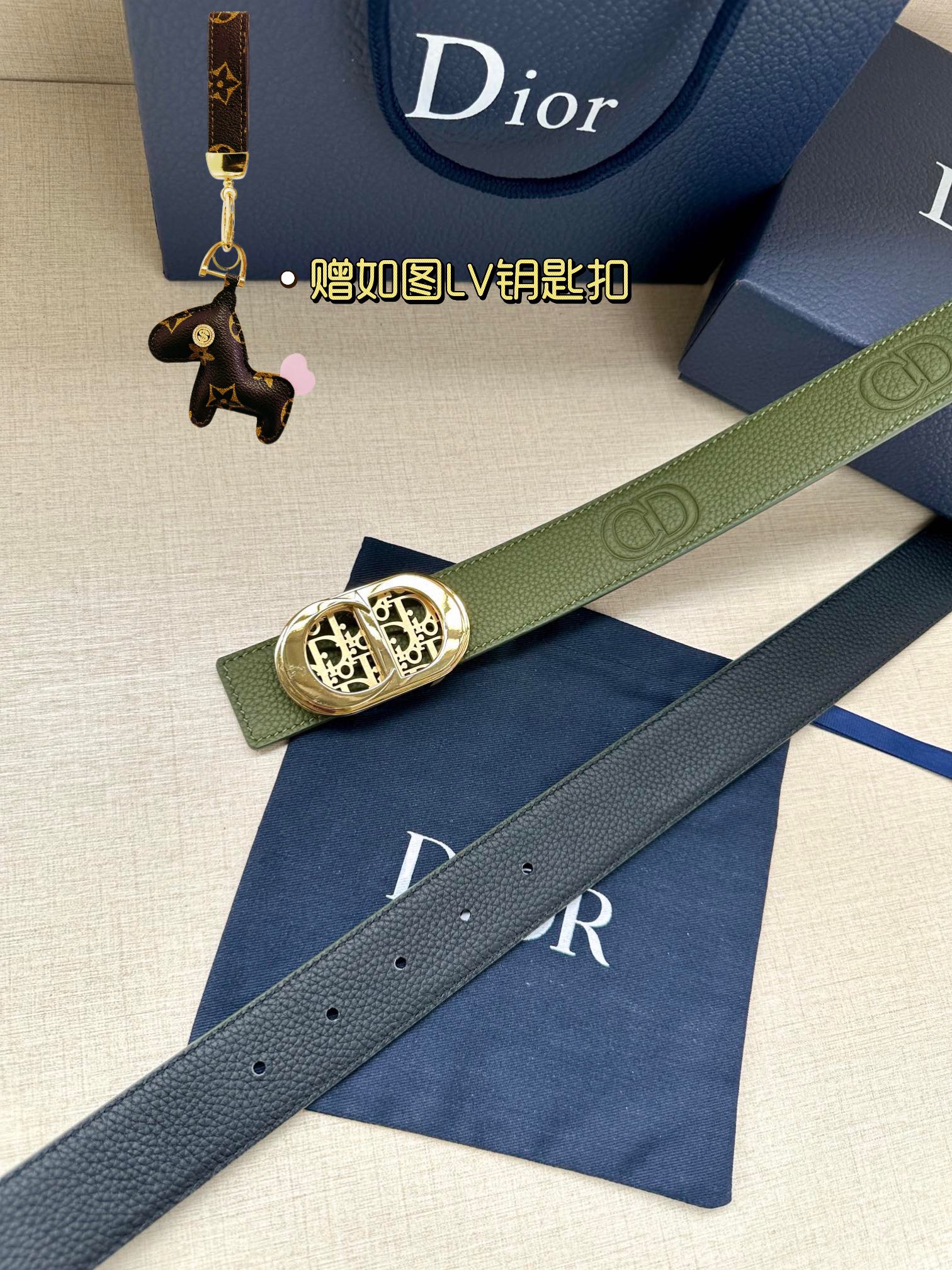 Dior Leather Belts 1:1 Mirror Version
