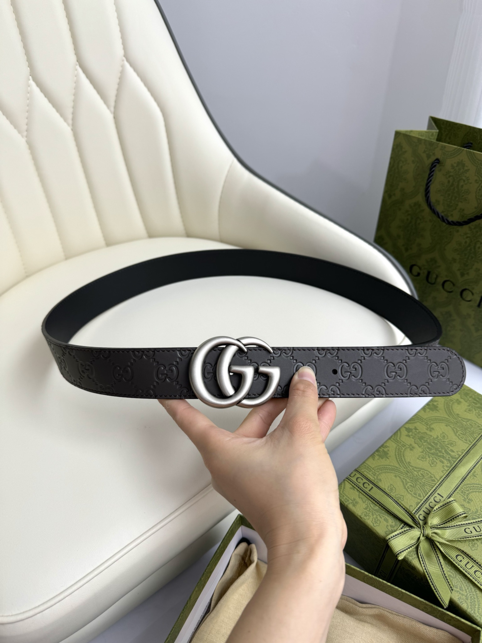 Gucci Leather Belts 1:1 Mirror Version