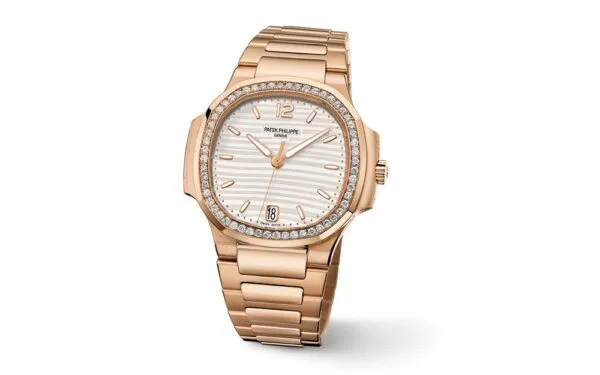 Nautilus 7118/1200R-001 Ladies Automatic 35.2 mm,Rose gold