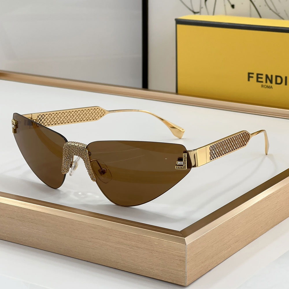 Fendi Frameless Design Sunglasses Top quality （Replica）