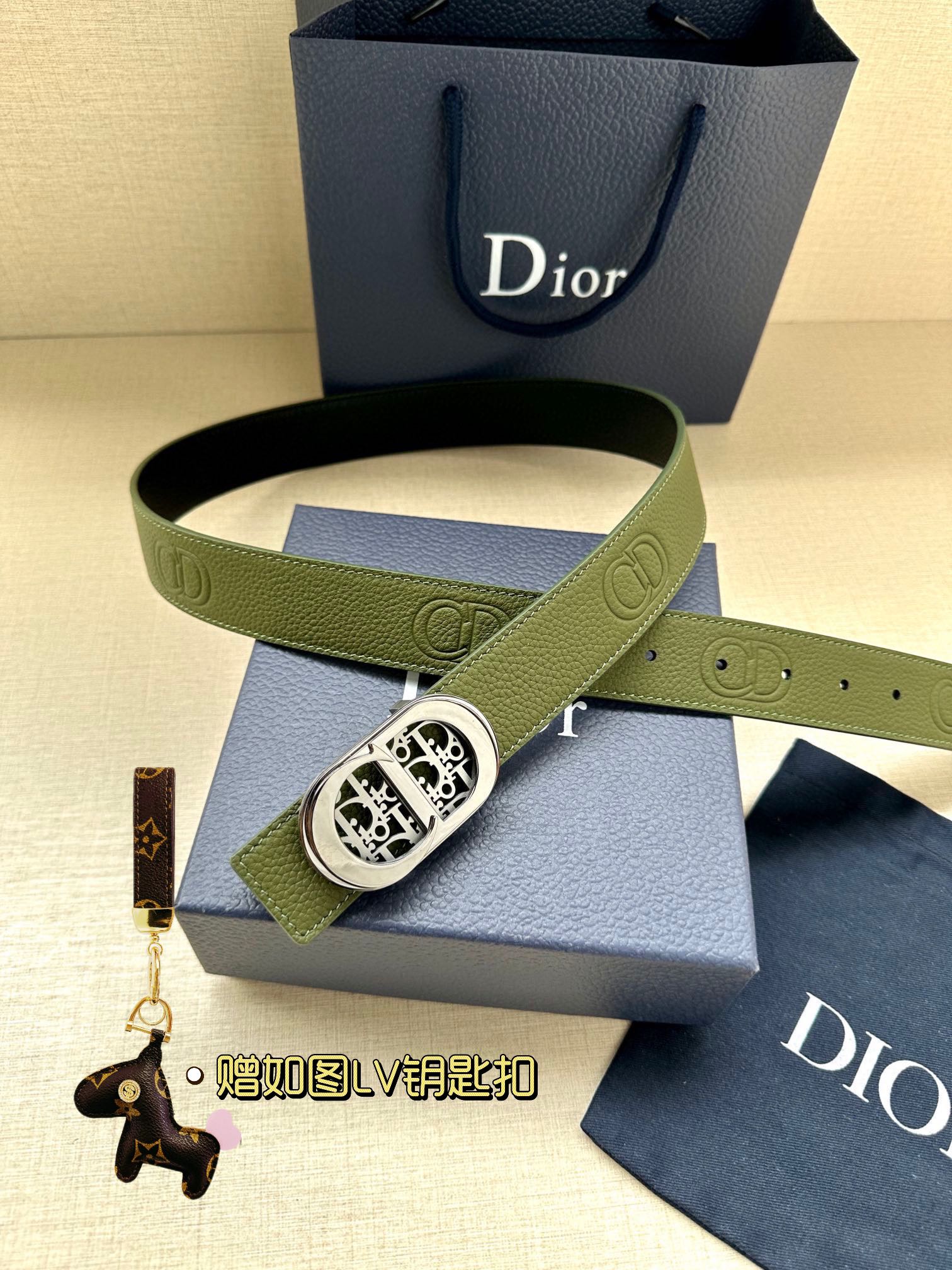 Dior Leather Belts 1:1 Mirror Version