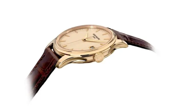 DATE, SWEEP SECONDS. 39 mm,Yellow gold,5227G-001