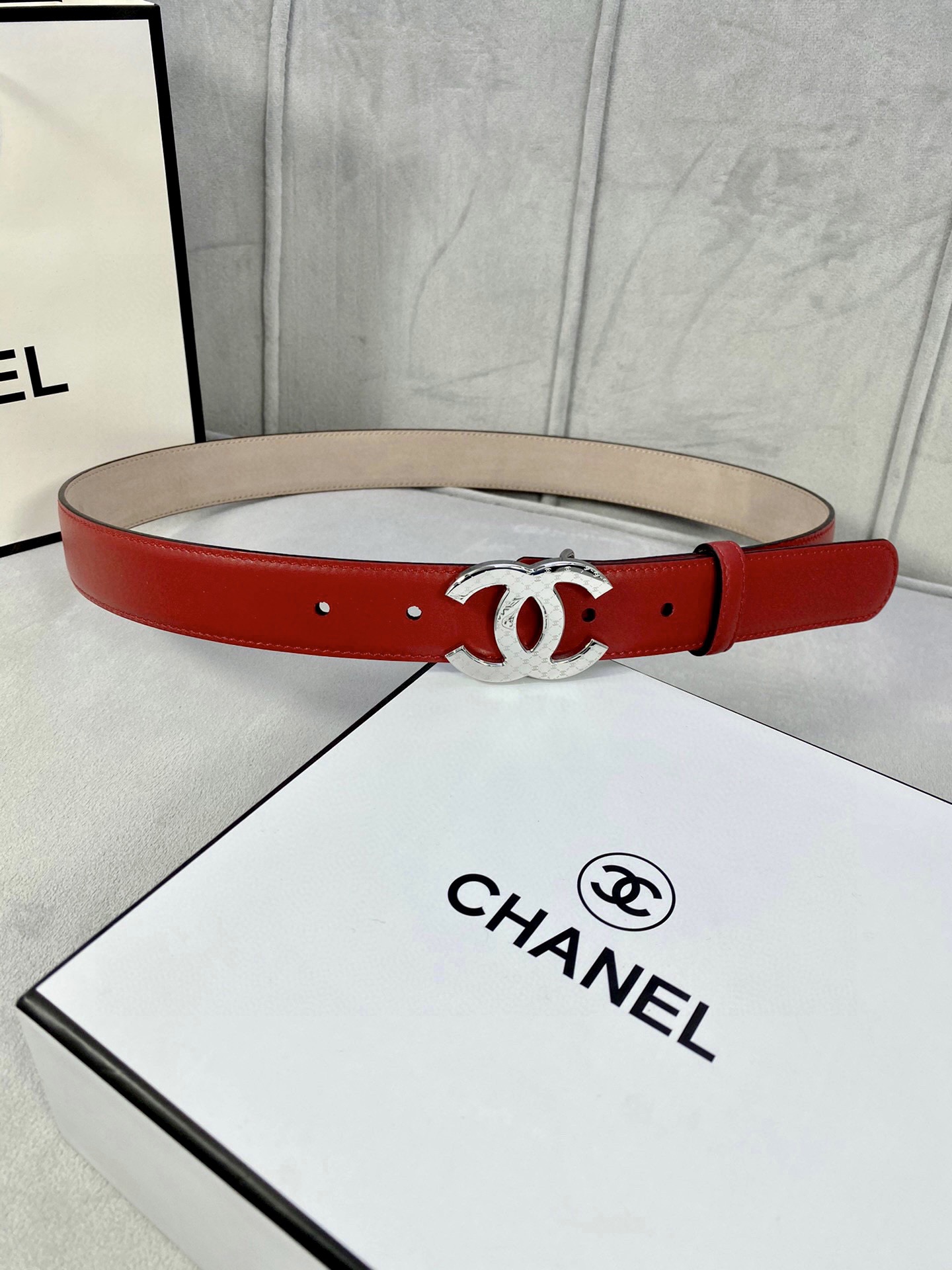 Chanel Leather Belts 1:1 Mirror Version