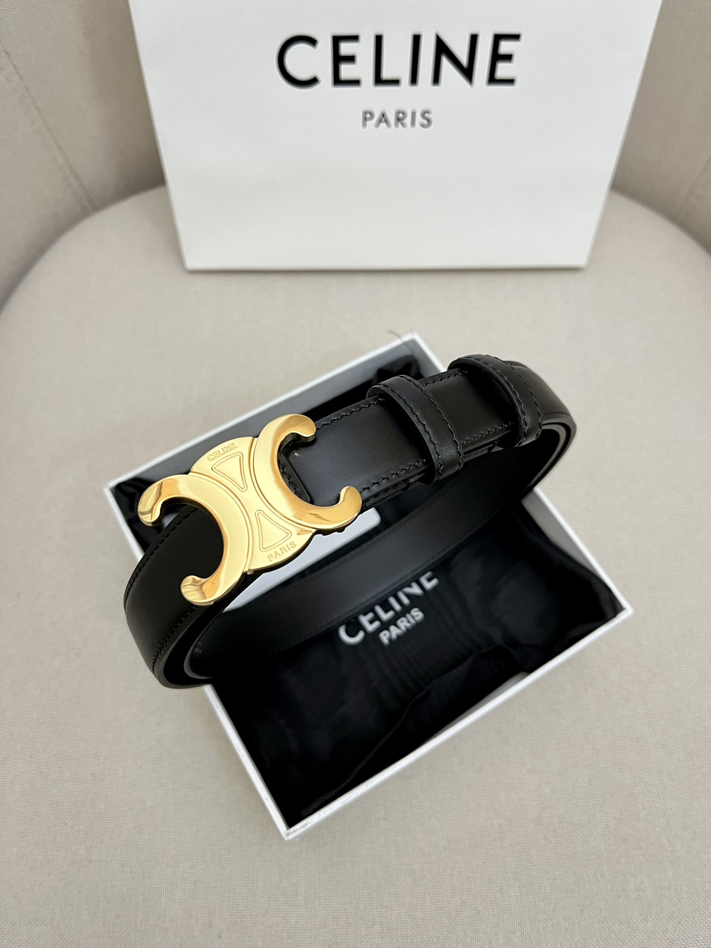 Celine Leather Belts 1:1 Mirror Version