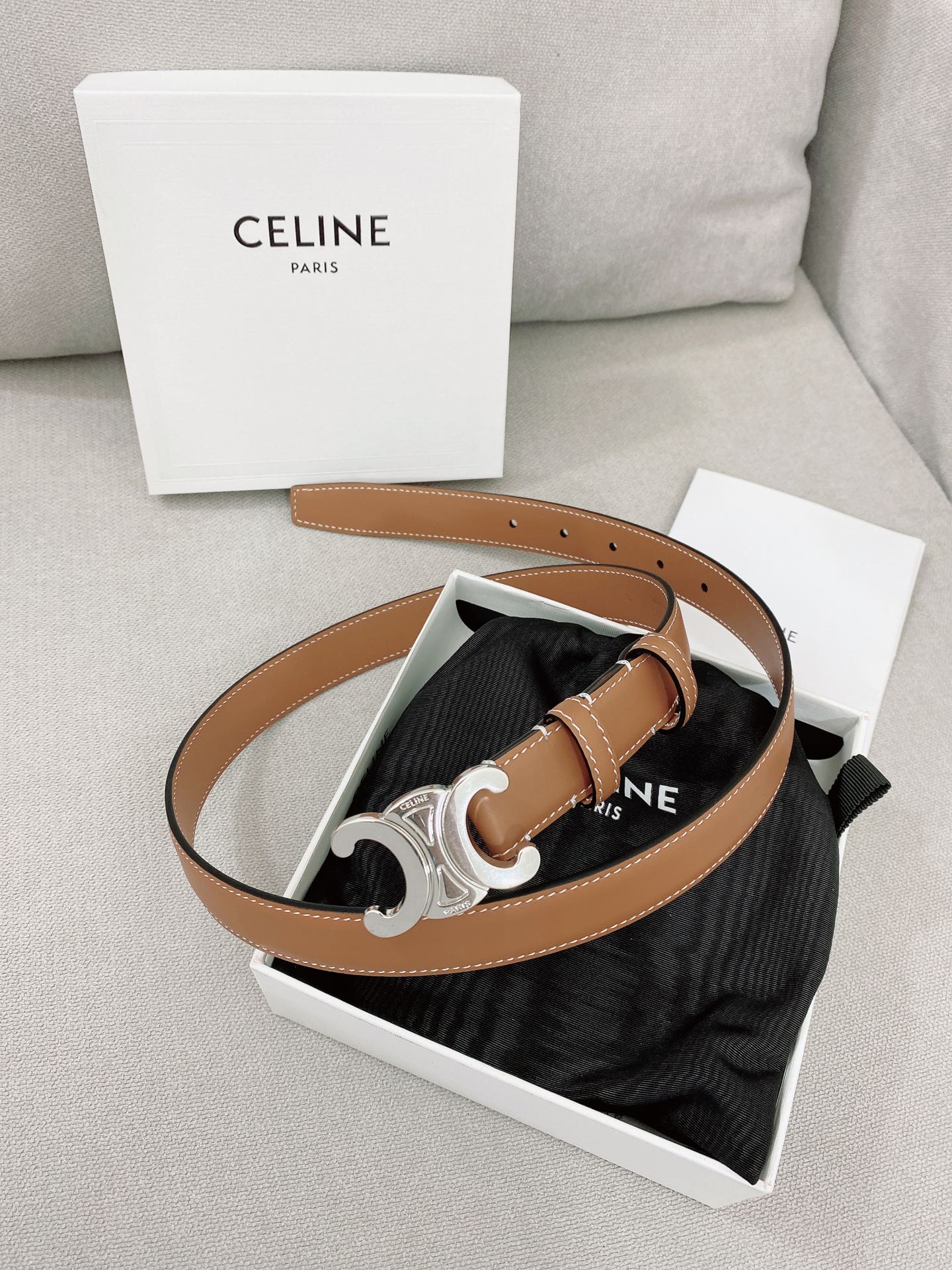 Celine Leather Belts 1:1 Mirror Version