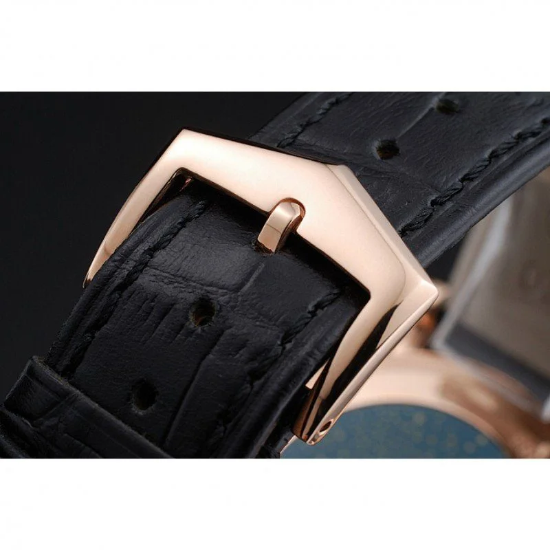 Perpetual Calendar Dial Black 40 mm, Rose Gold Plated