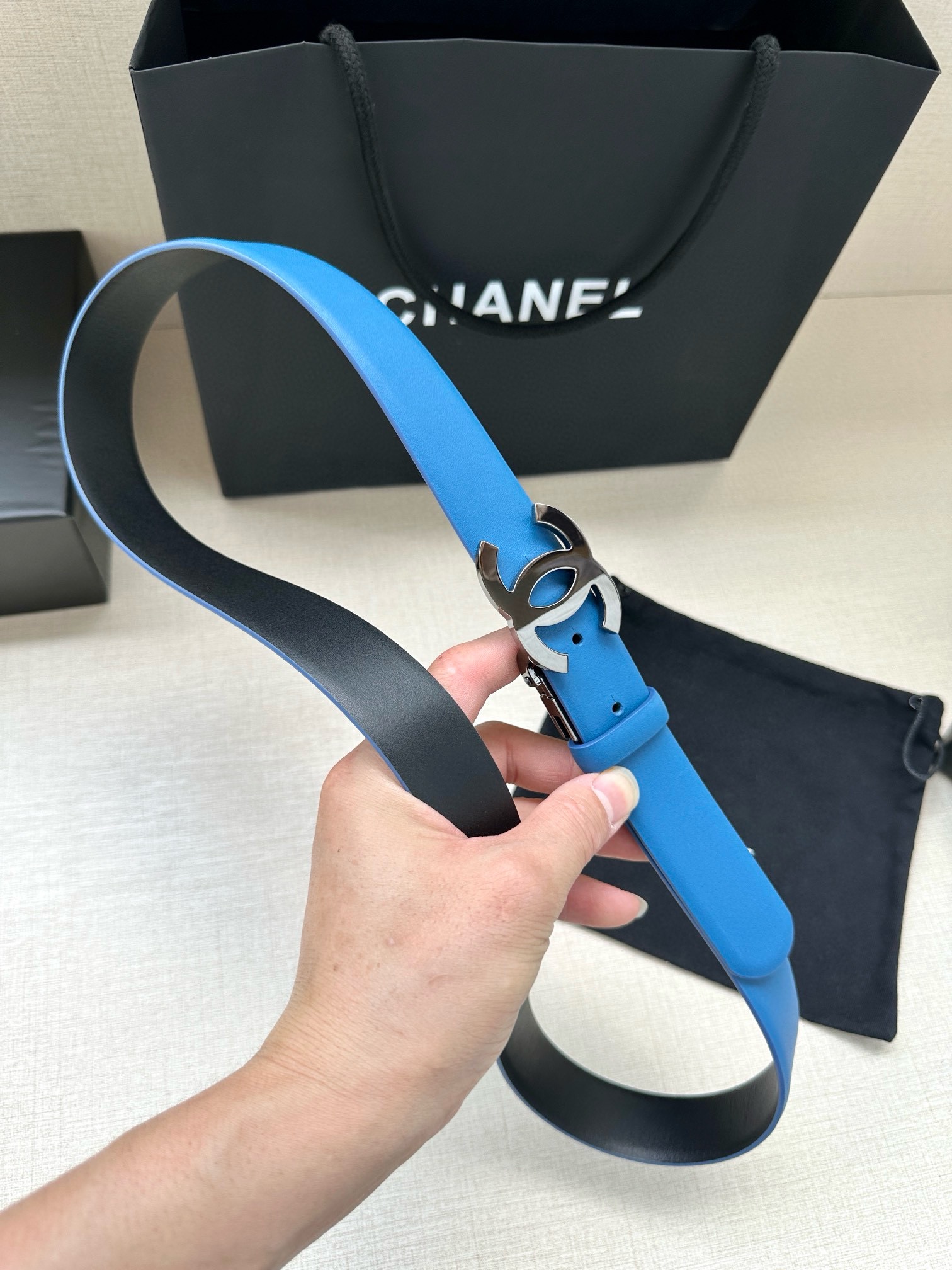 Chanel Leather Belts 1:1 Mirror Version