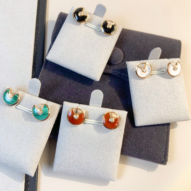 Cartier Disc Earrings