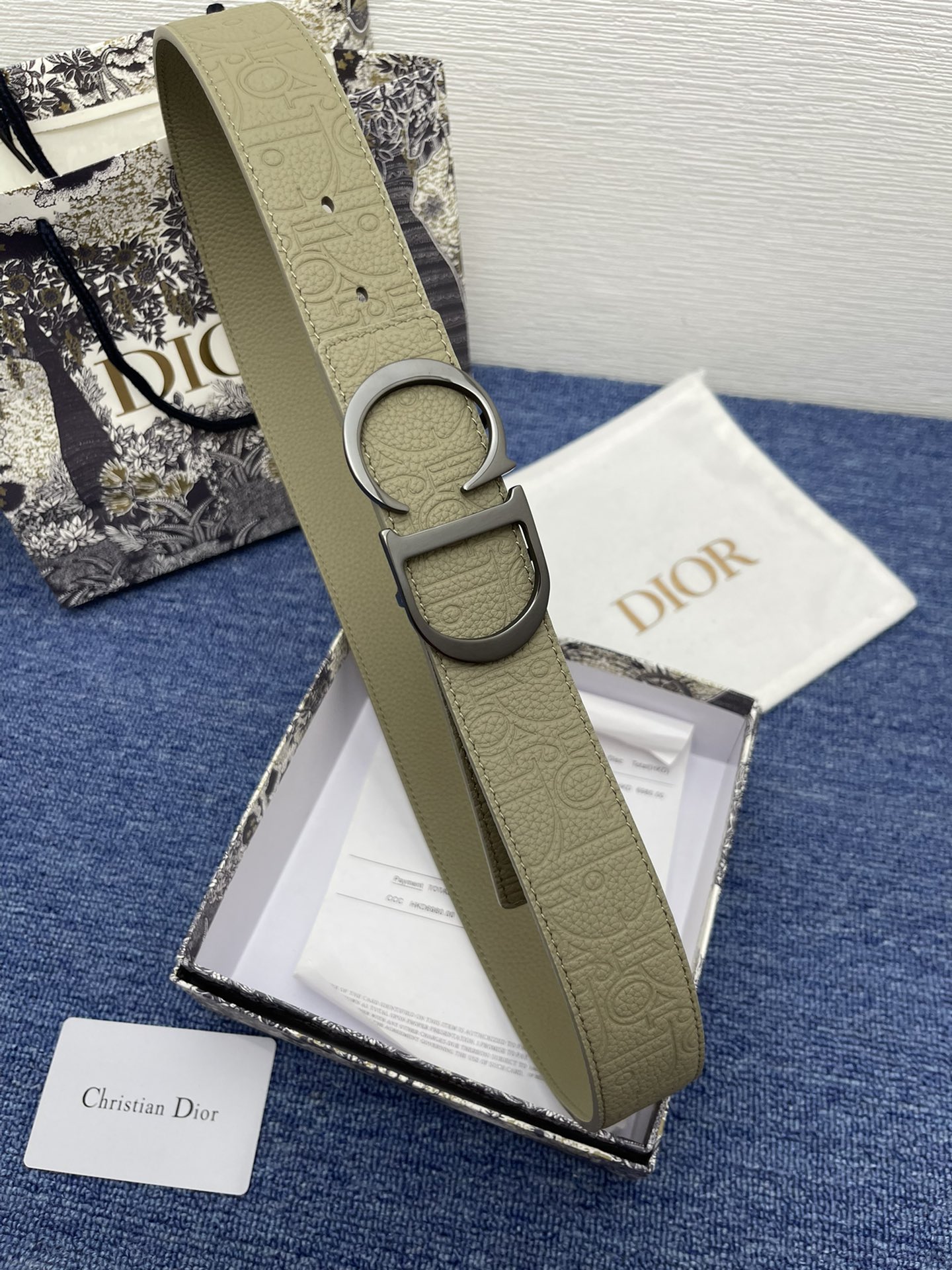 Dior Leather Belts 1:1 Mirror Version