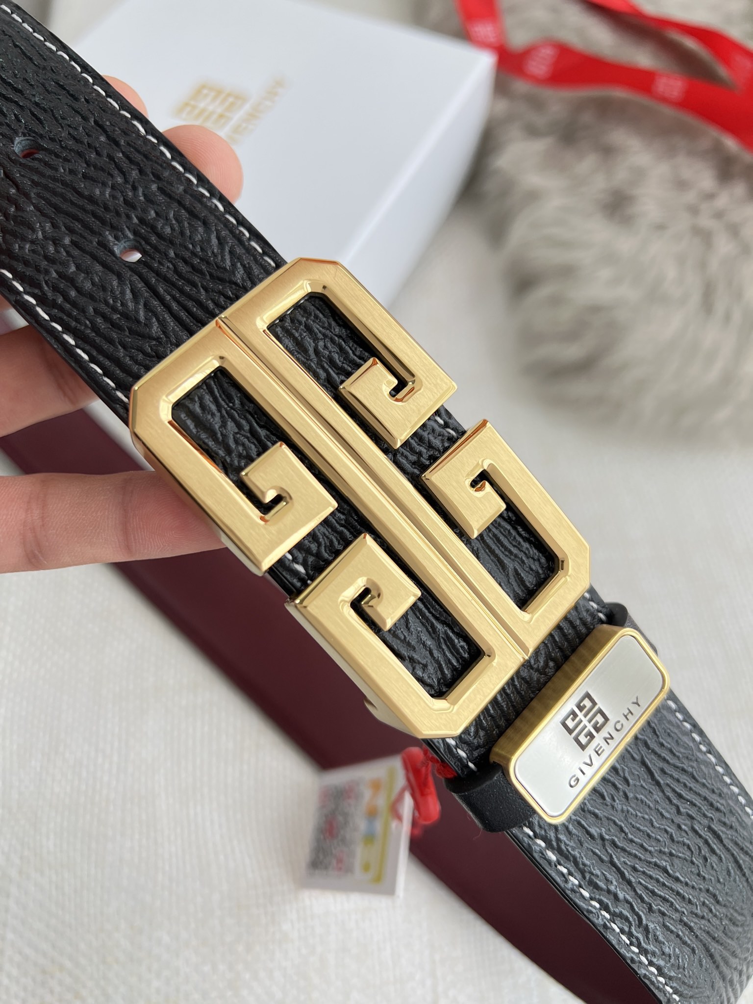 Givenchy Leather Belts 1:1 Mirror Version