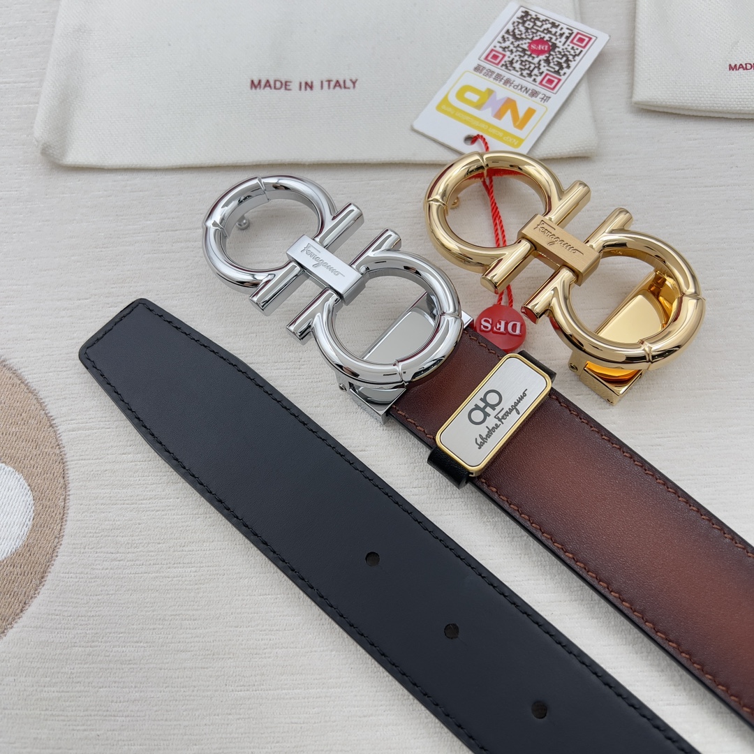 Ferrgamo Leather Belts 1:1 Mirror Version