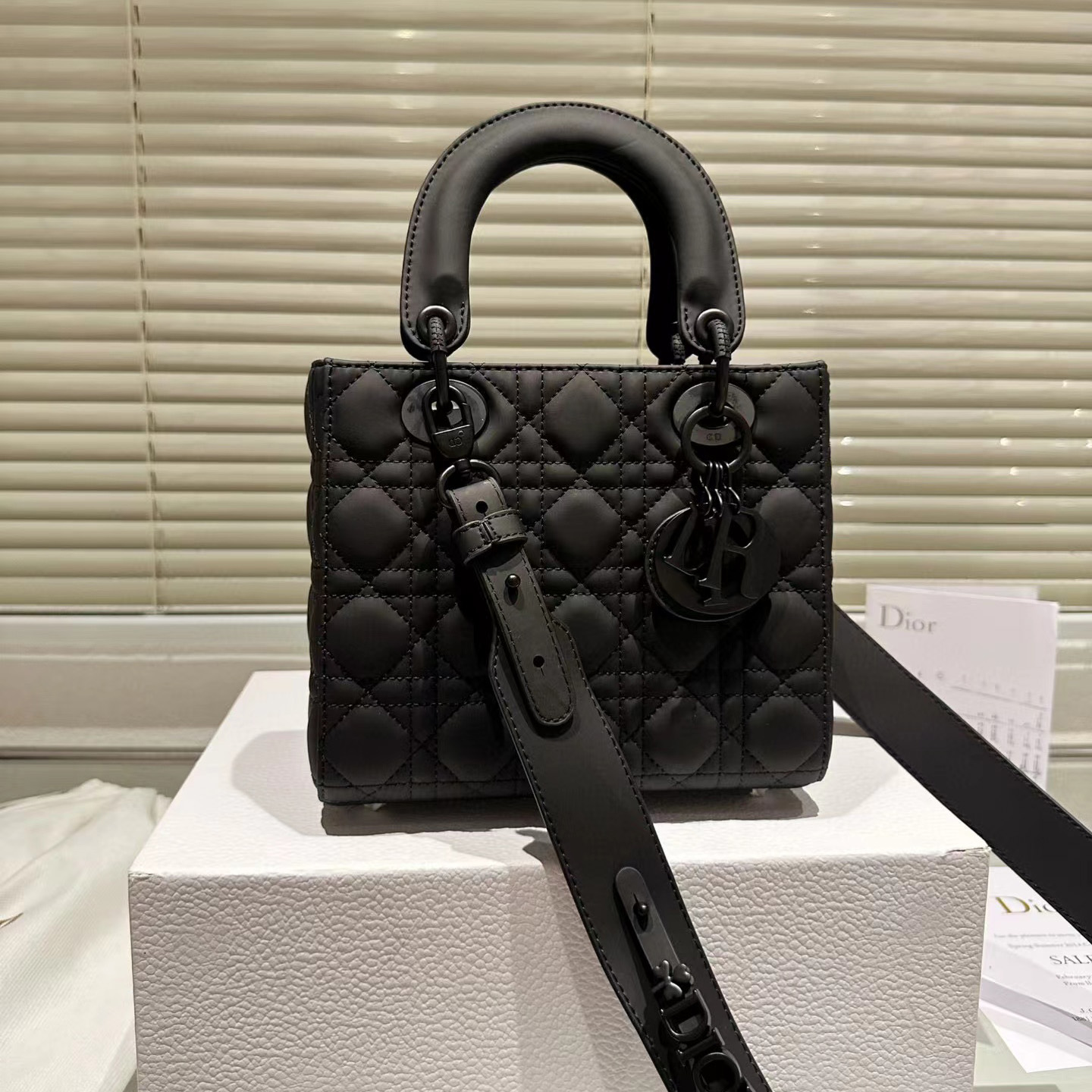 Dior Small Lady Dior Shoulder Bag MY ABCDIOR BAG (Replica)