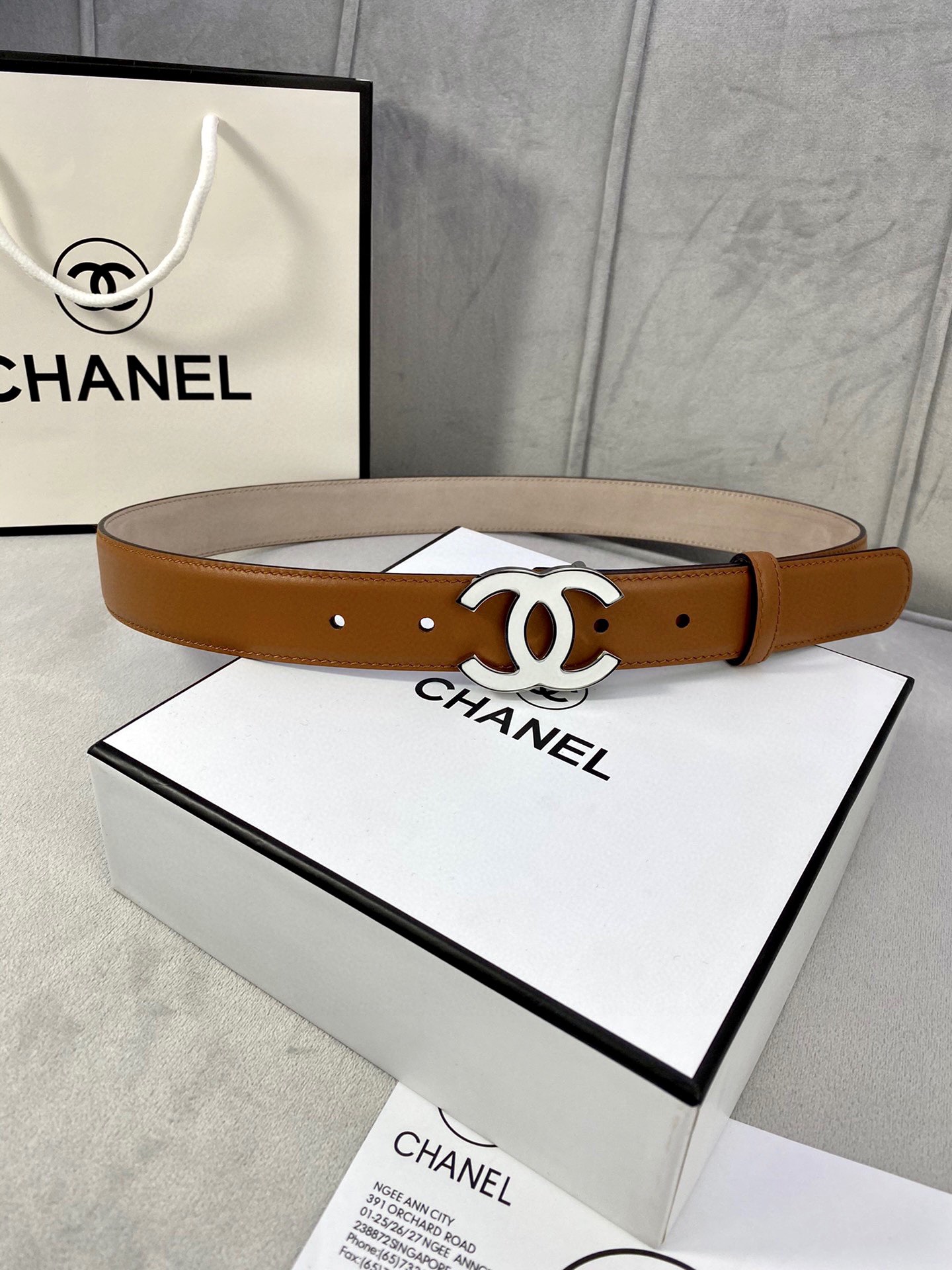 Chanel Leather Belts 1:1 Mirror Version