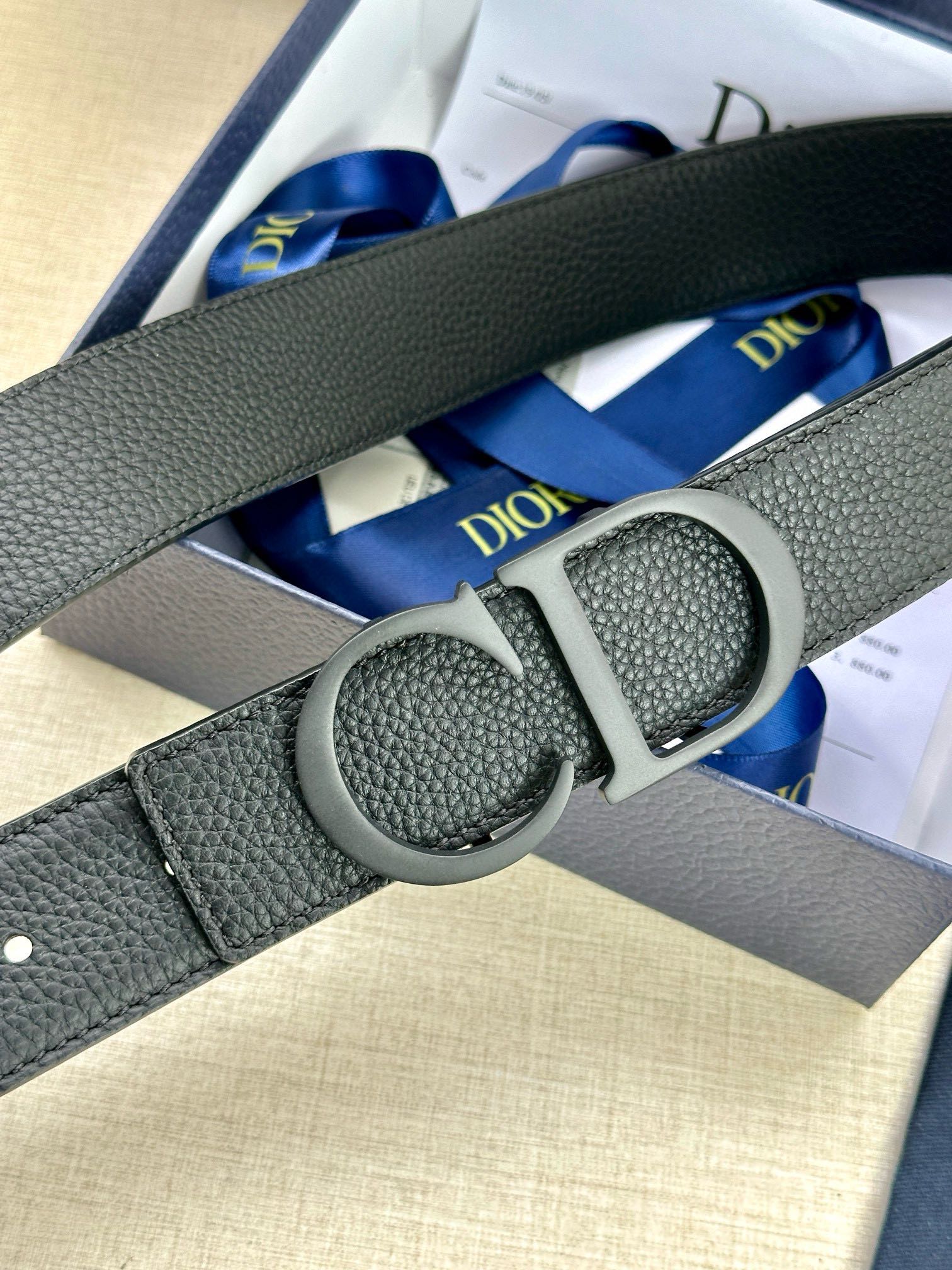 Dior Leather Belts 1:1 Mirror Version