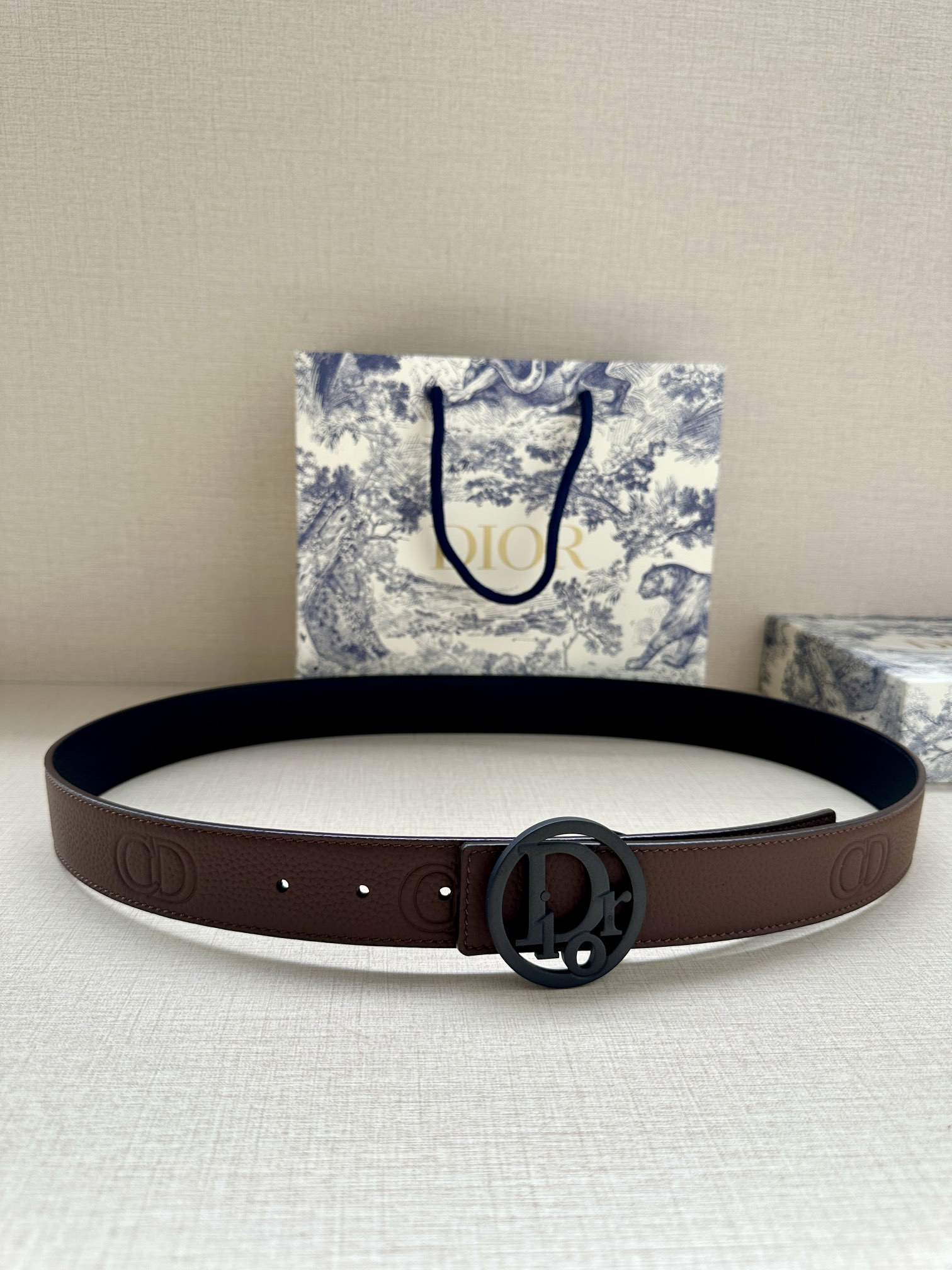 Dior Leather Belts 1:1 Mirror Version