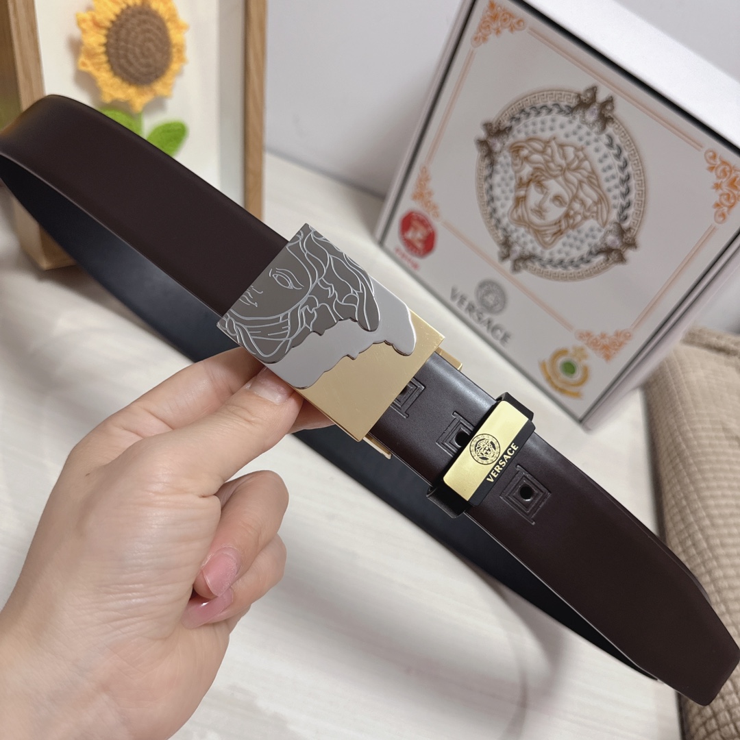 Versace Leather Belts 1:1 Mirror Version