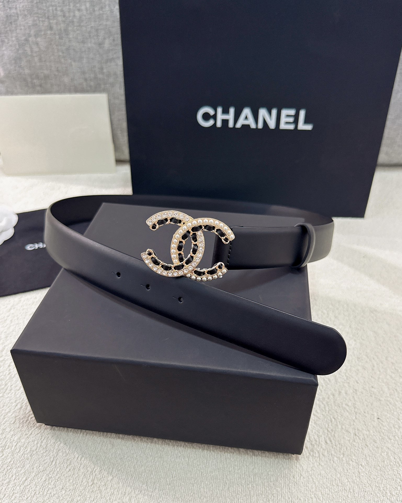 Chanel Leather Belts 1:1 Mirror Version