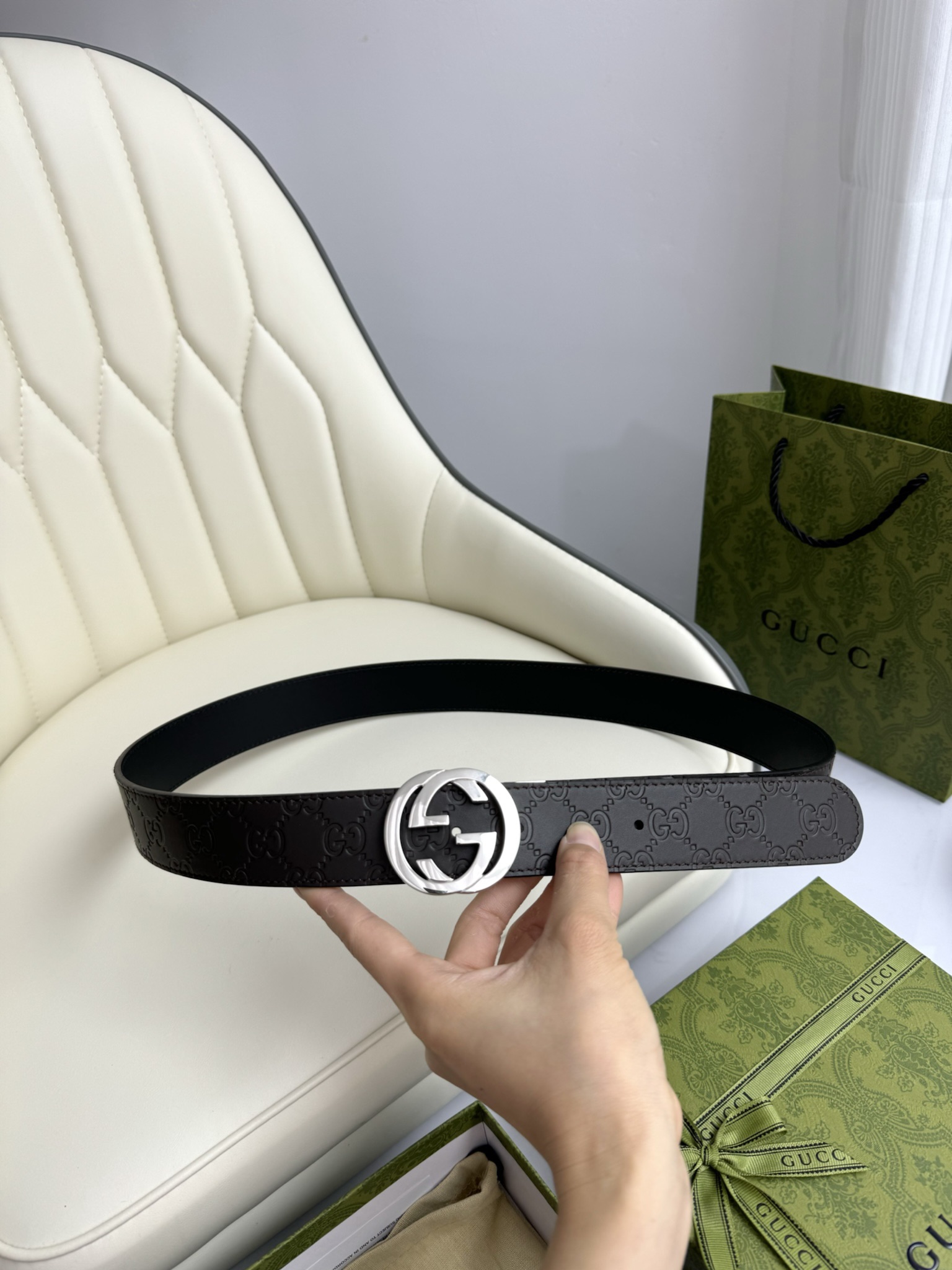 Gucci Leather Belts 1:1 Mirror Version