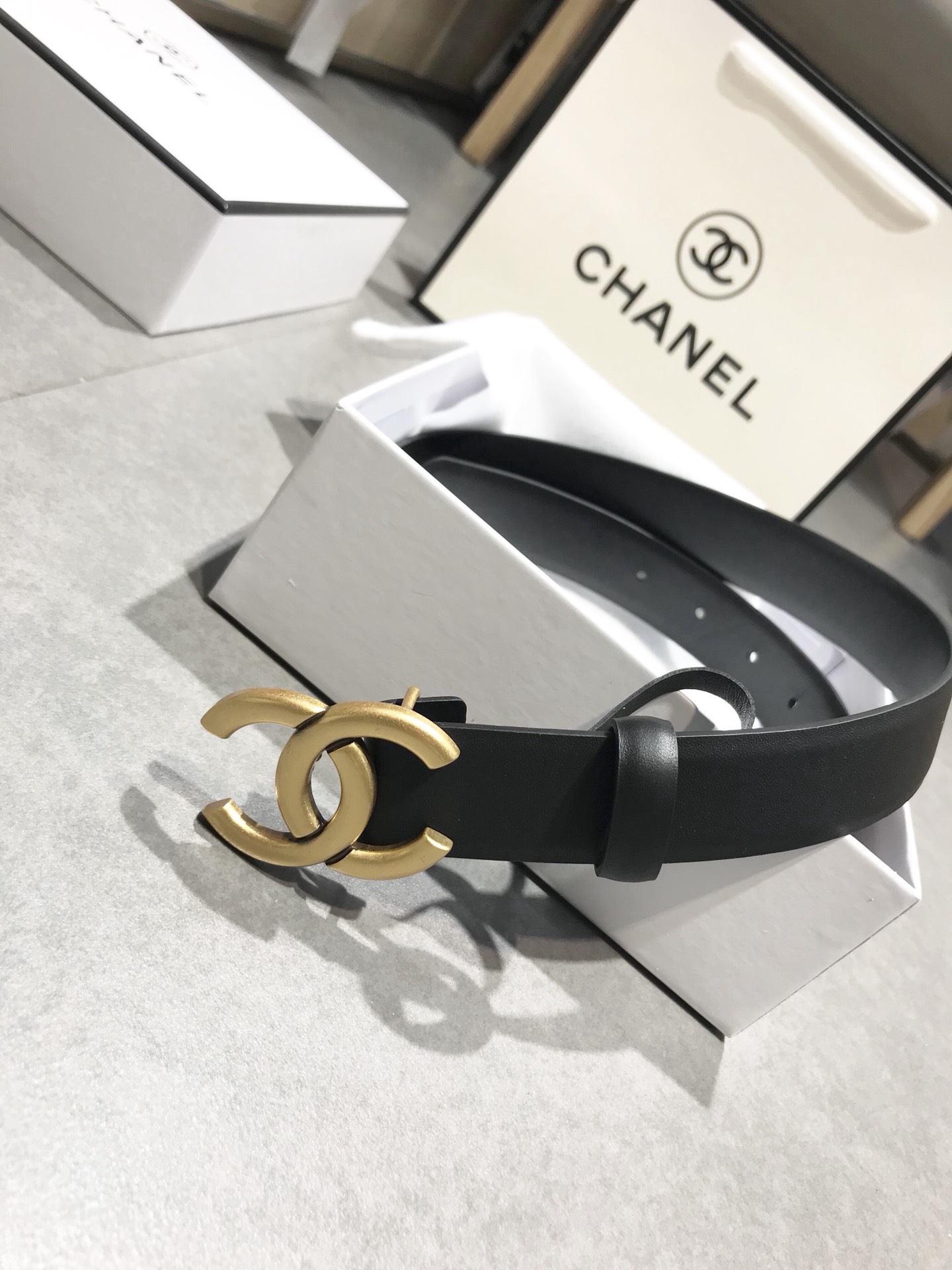Chanel Leather Belts 1:1 Mirror Version