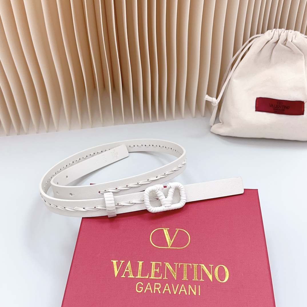 Valentino Leather Belts 1:1 Mirror Version