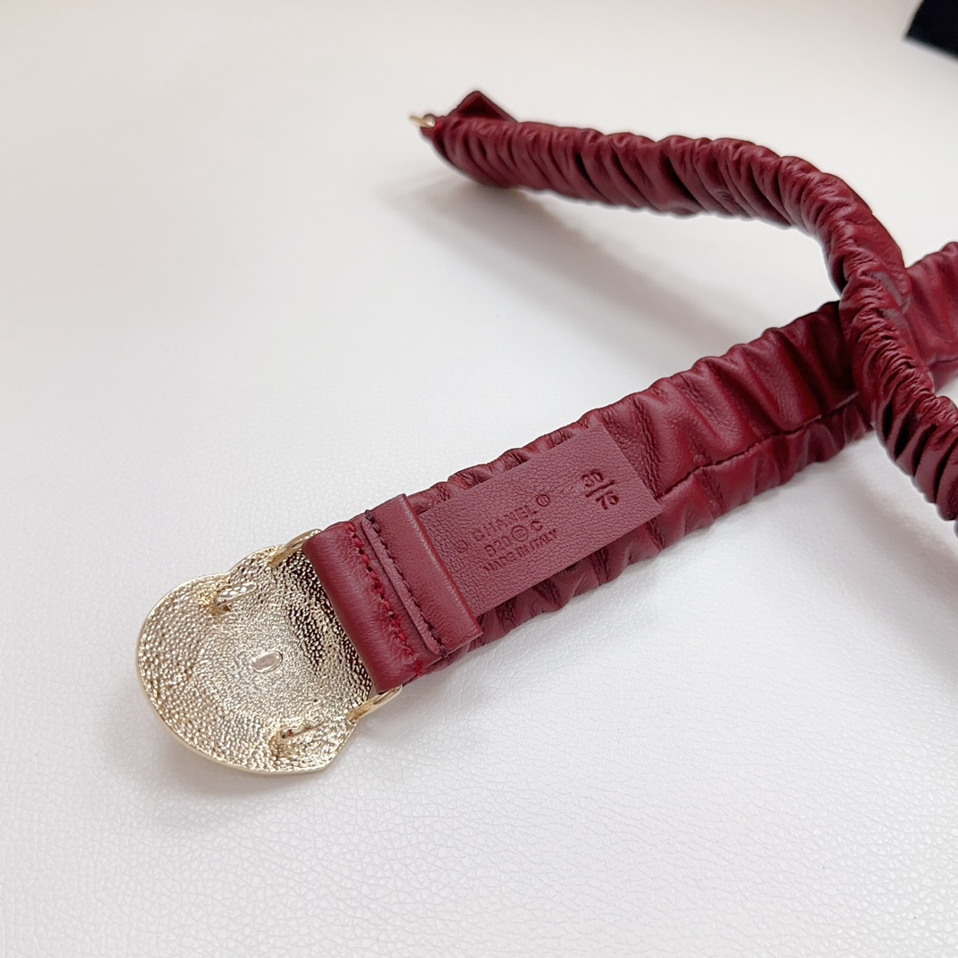 Chanel Leather Belts 1:1 Mirror Version