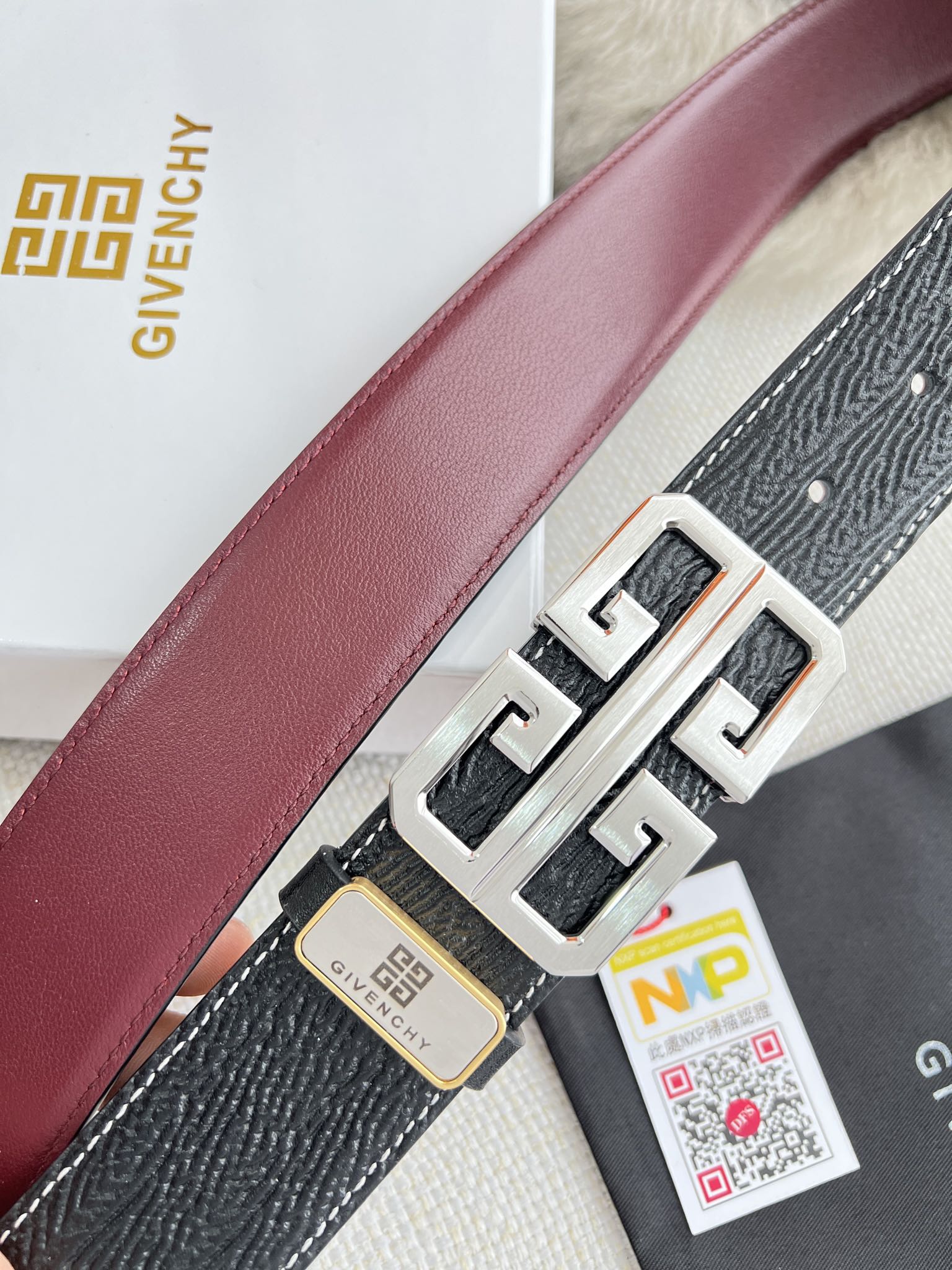 Givenchy Leather Belts 1:1 Mirror Version