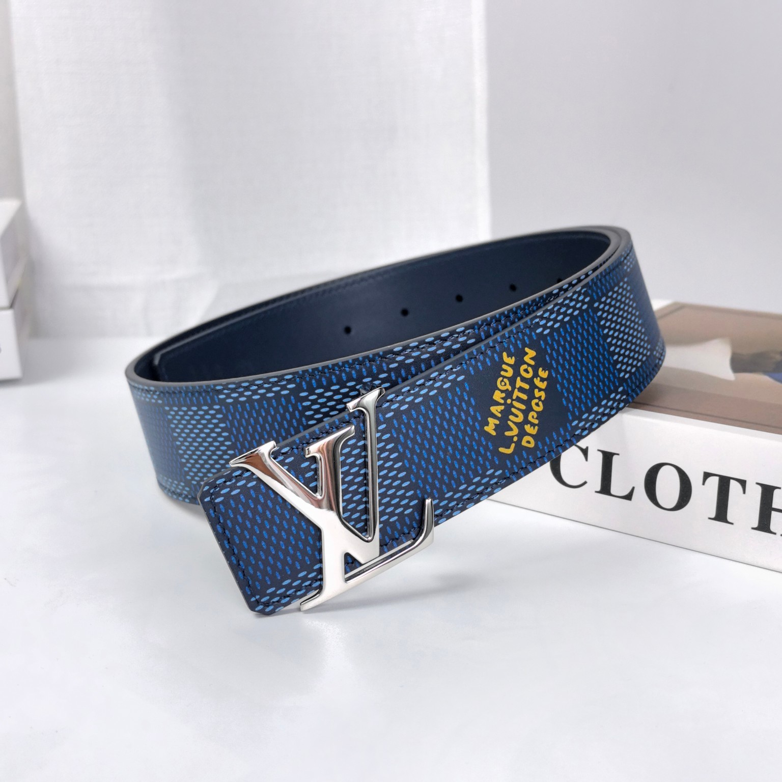 Louis Vuitton LV Leather Belts 1:1 Mirror Version