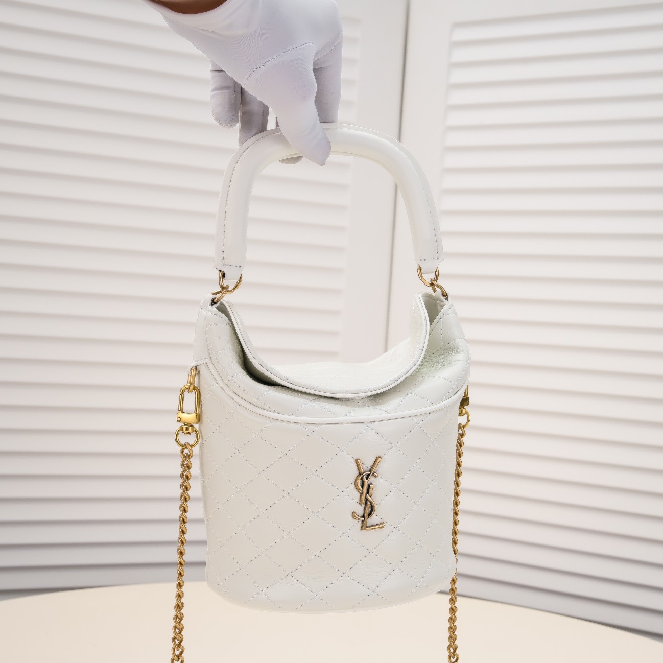 Saint Laurent YSL Gaby Mini Bucket Gaby Shoulder Bag Handbag