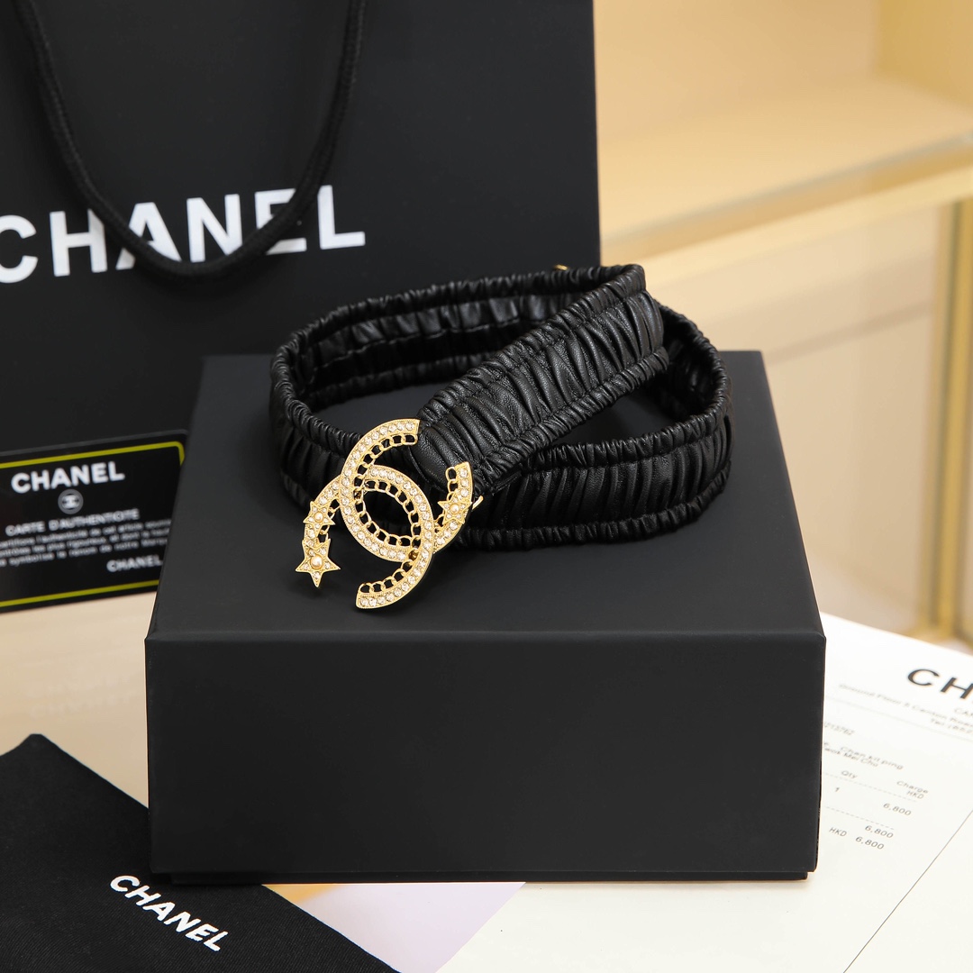 Chanel Leather Belts 1:1 Mirror Version