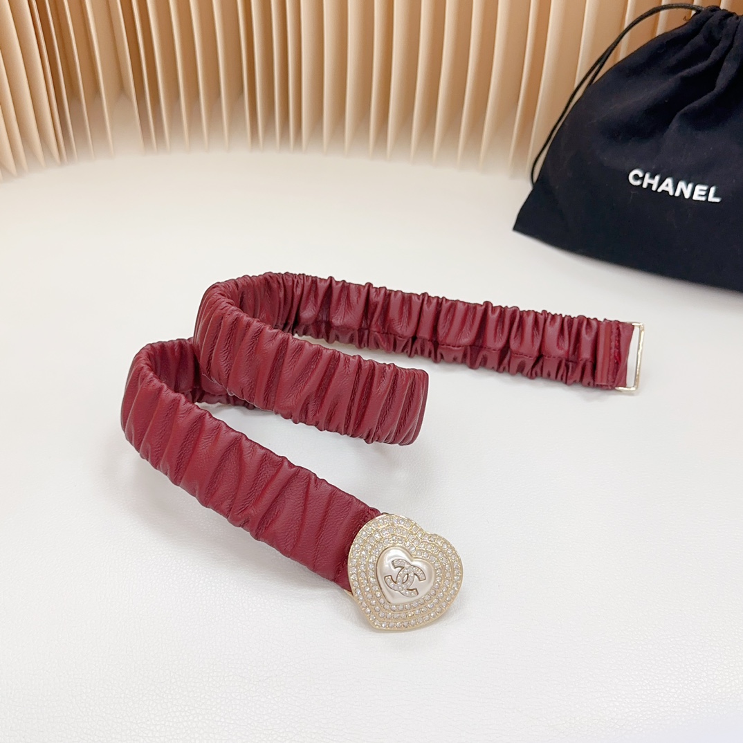 Chanel Leather Belts 1:1 Mirror Version