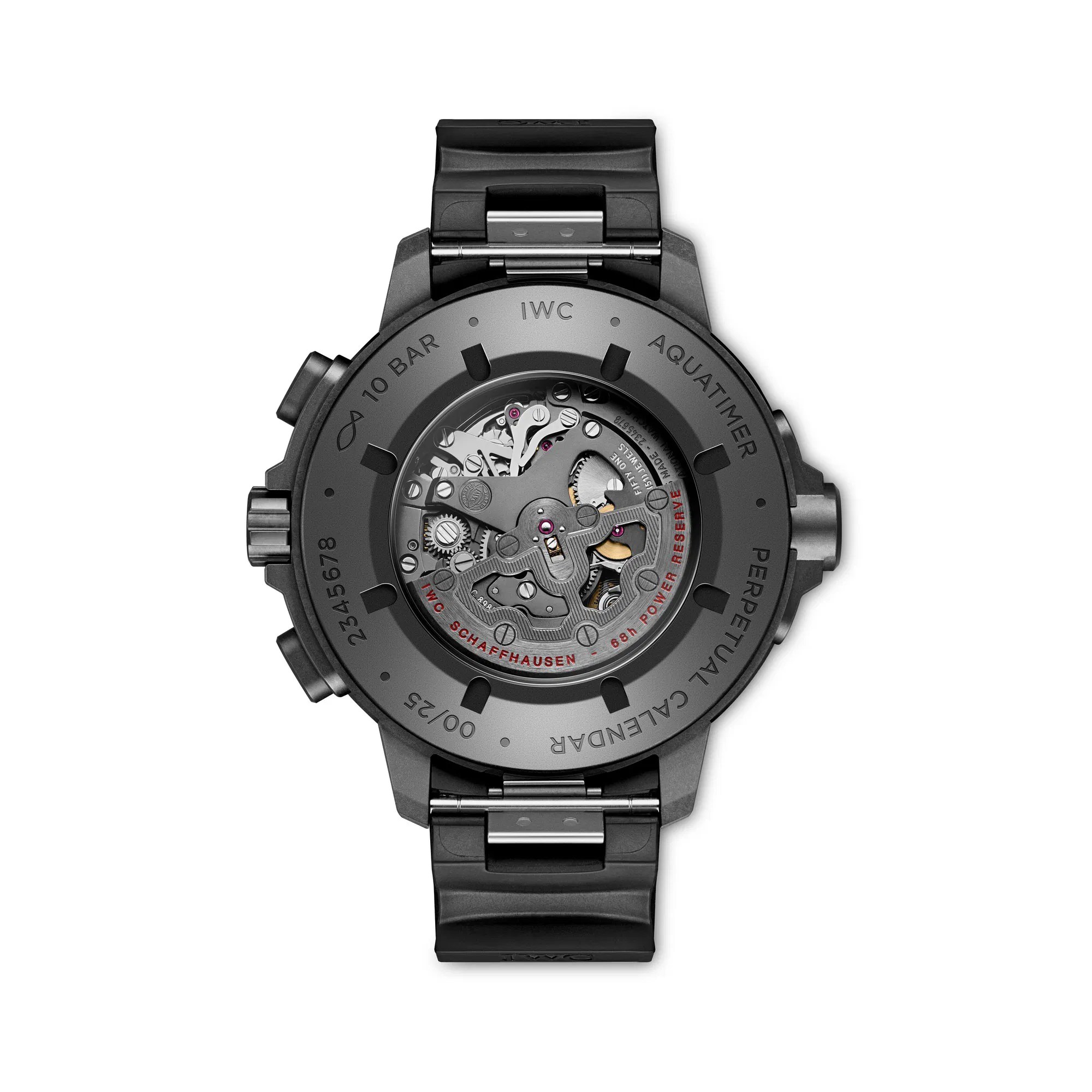 Schaffhausen Aquatimer perpetual calendar digital date month iw379405