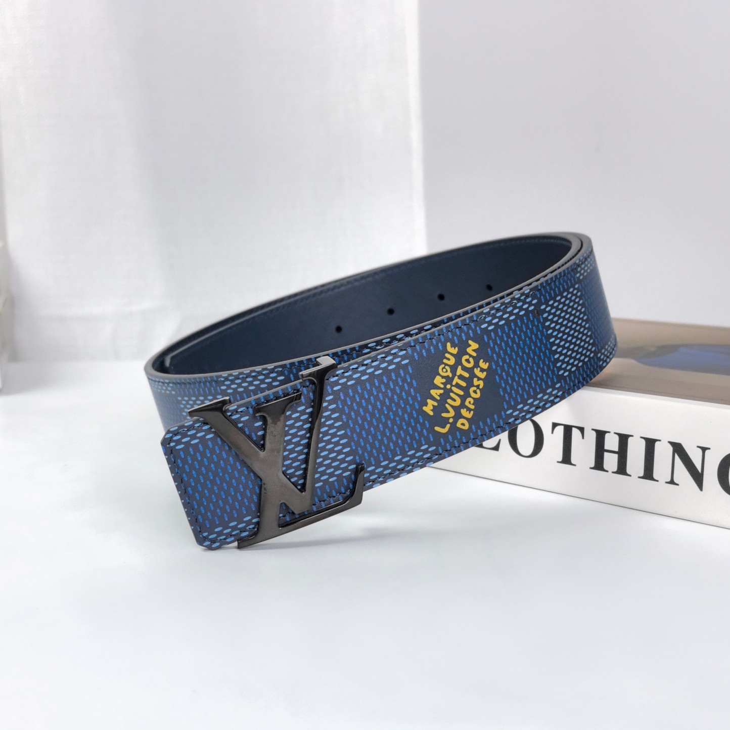 Louis Vuitton LV Leather Belts 1:1 Mirror Version