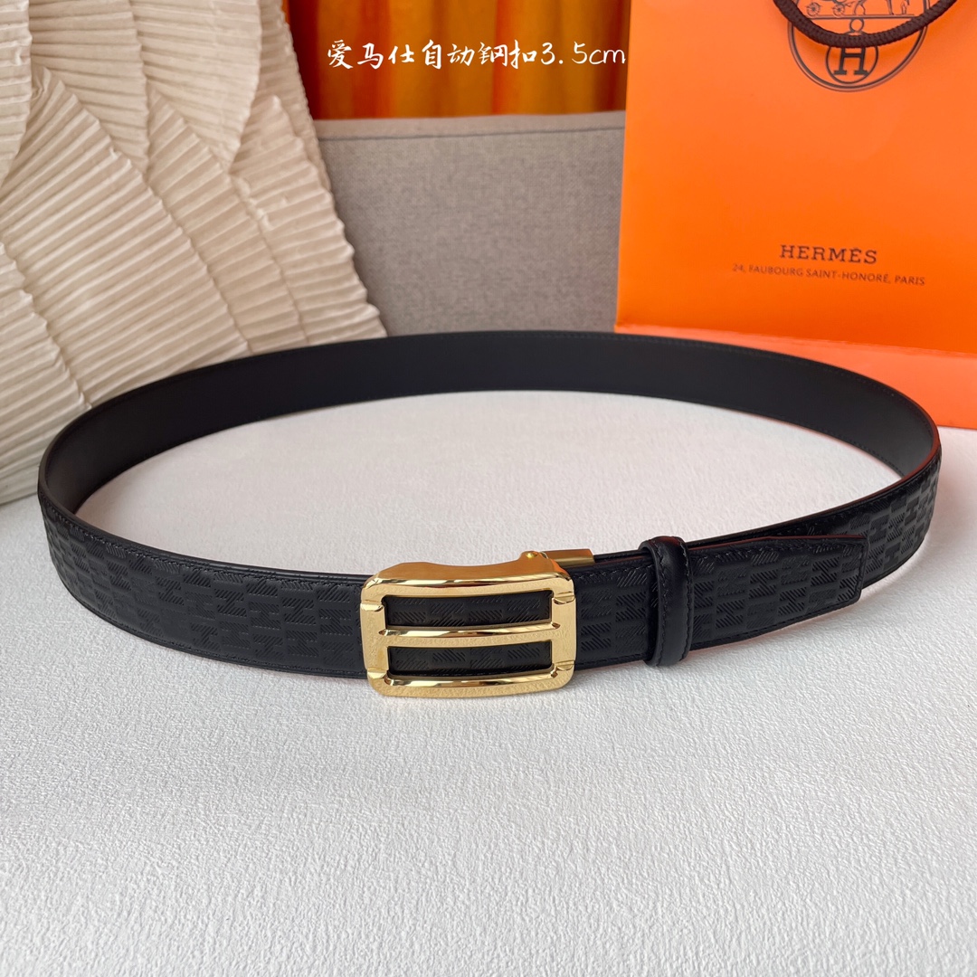 Hermes Leather Belts 1:1 Mirror Version