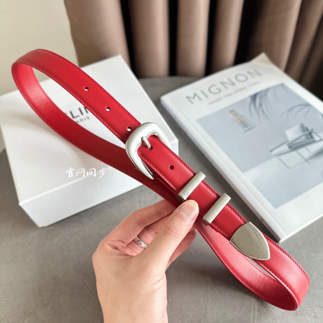 Celine Leather Belts 1:1 Mirror Version