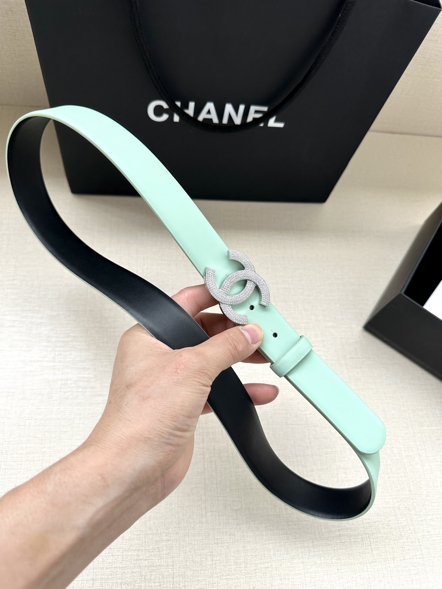 Chanel Leather Belts 1:1 Mirror Version